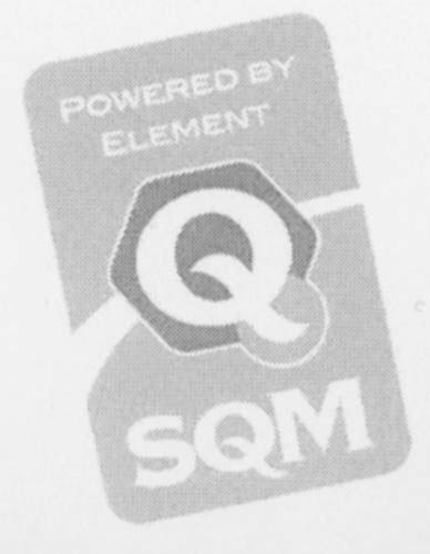 Trademark Logo POWERED BY ELEMENT Q SQM