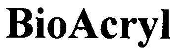 Trademark Logo BIOACRYL