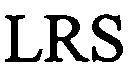 Trademark Logo LRS