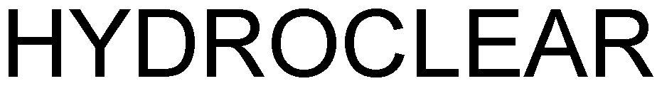 Trademark Logo HYDROCLEAR