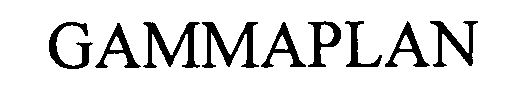 Trademark Logo GAMMAPLAN