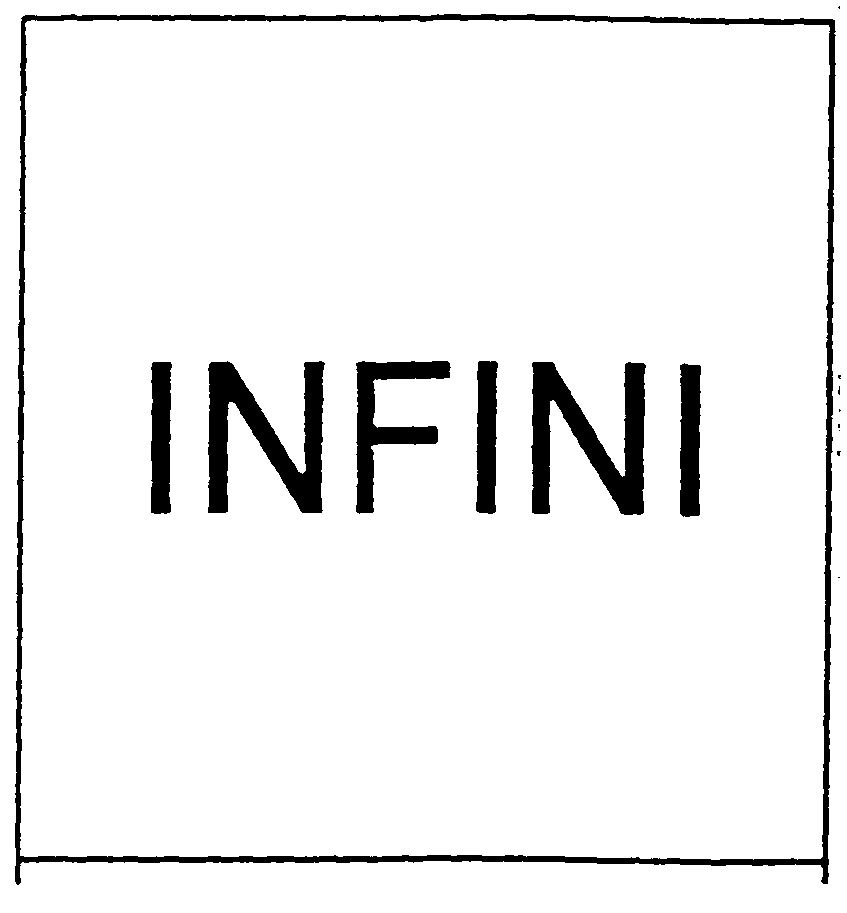 Trademark Logo INFINI