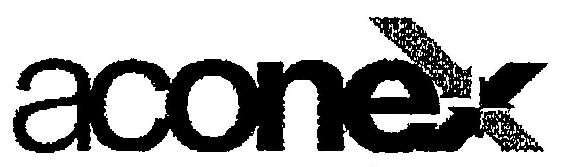 Trademark Logo ACONEX