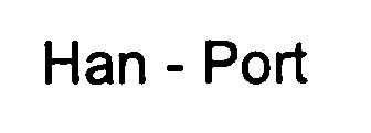 Trademark Logo HAN-PORT