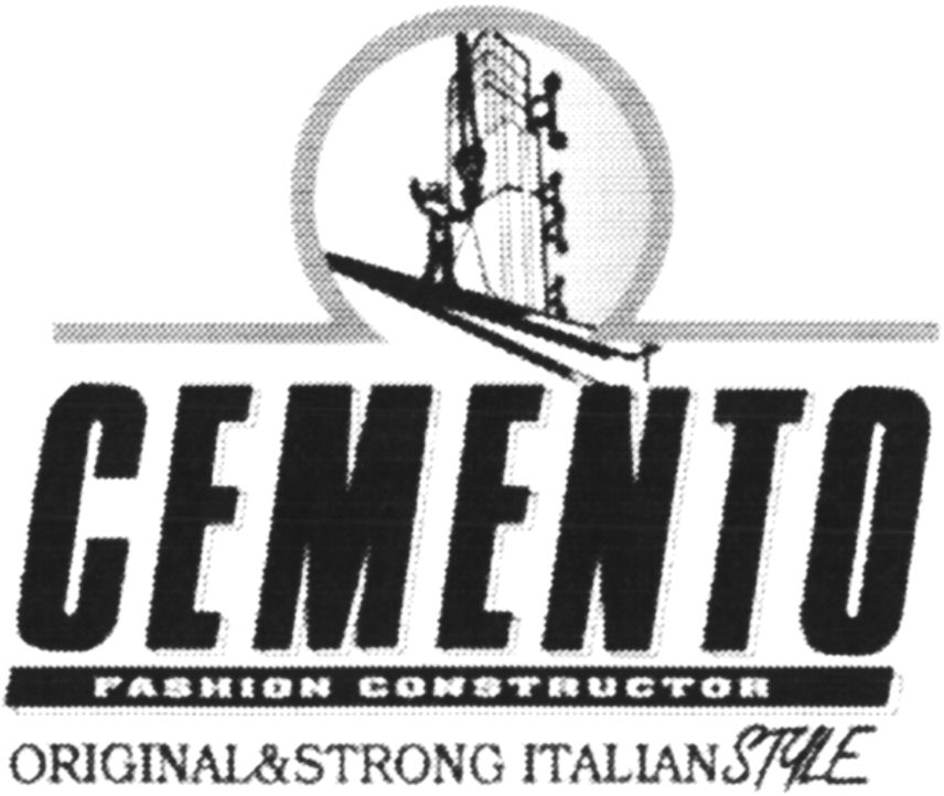  CEMENTO FASHION CONSTRUCTOR ORIGINAL &amp; STRONG ITALIAN STYLE