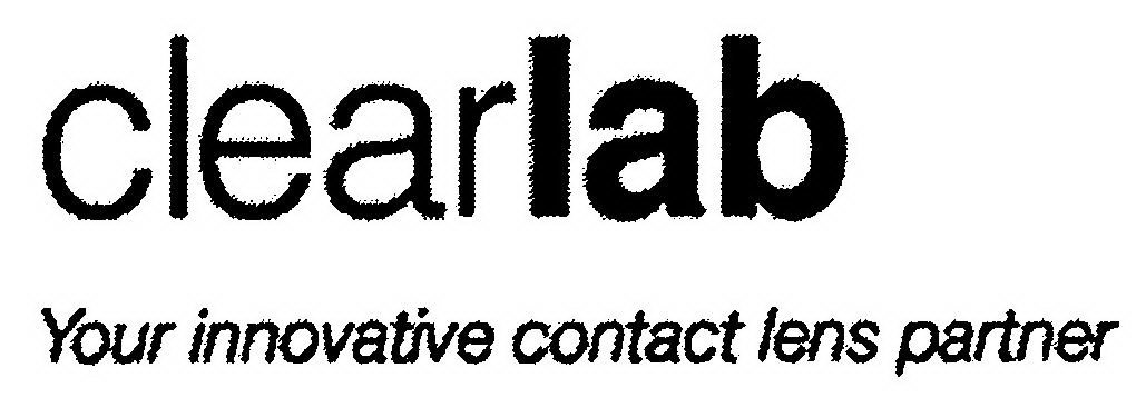  CLEARLAB YOUR INNOVATIVE CONTACT LENS PARTNER