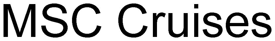 Trademark Logo MSC CRUISES