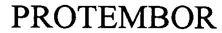 Trademark Logo PROTEMBOR
