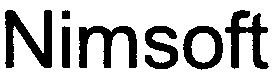 Trademark Logo NIMSOFT
