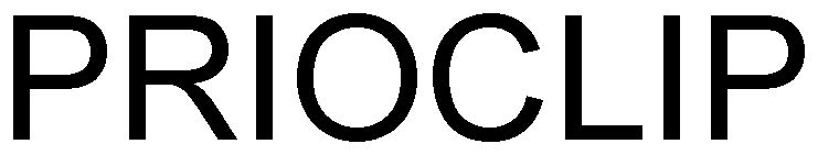 Trademark Logo PRIOCLIP