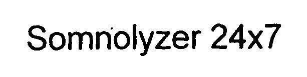 Trademark Logo SOMNOLYZER 24X7