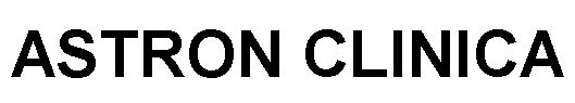 Trademark Logo ASTRON CLINICA