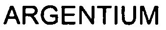 Trademark Logo ARGENTIUM