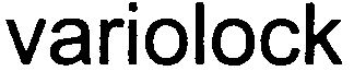 Trademark Logo VARIOLOCK
