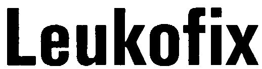 Trademark Logo LEUKOFIX