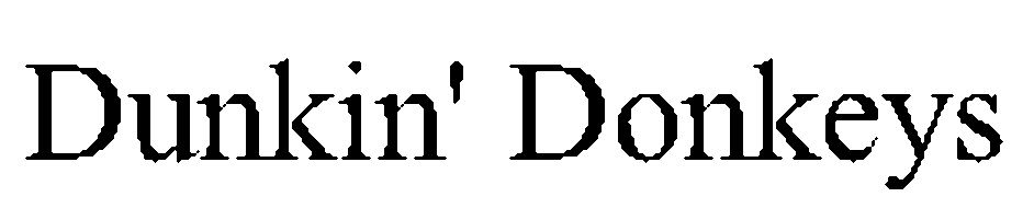 Trademark Logo DUNKIN' DONKEYS