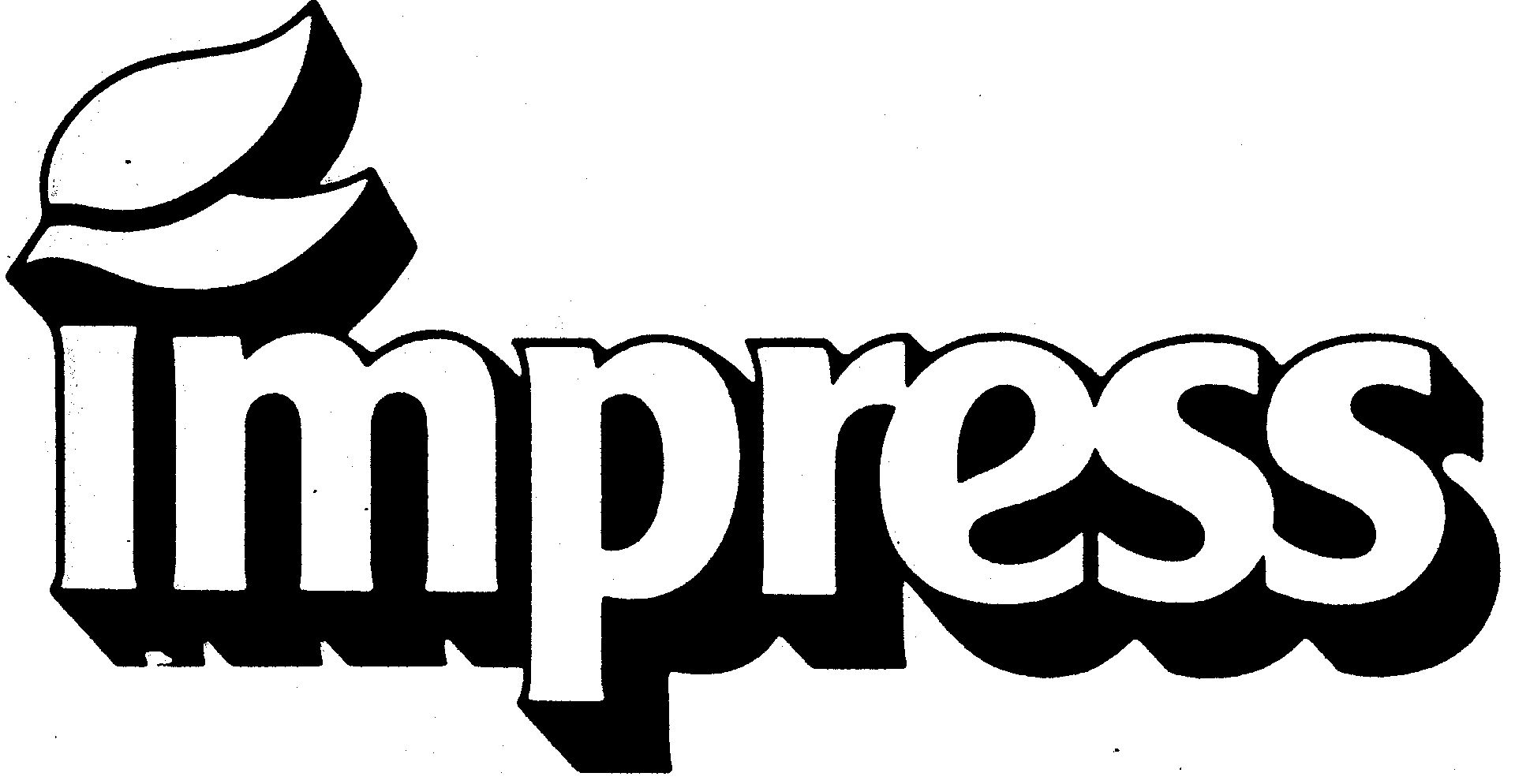 Trademark Logo IMPRESS