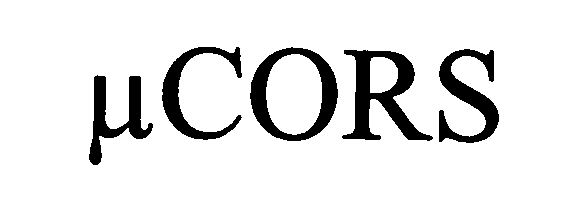 Trademark Logo UCORS