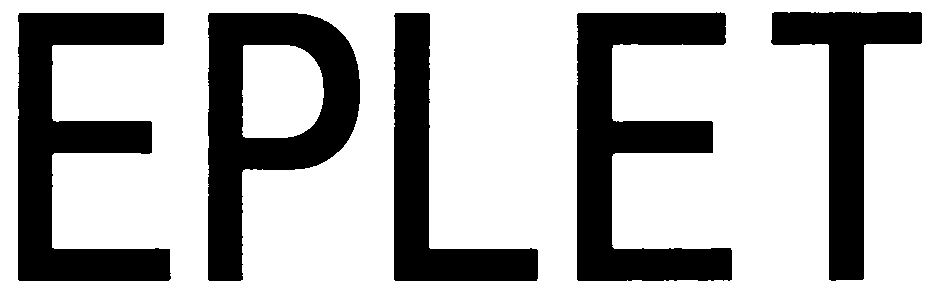 Trademark Logo EPLET