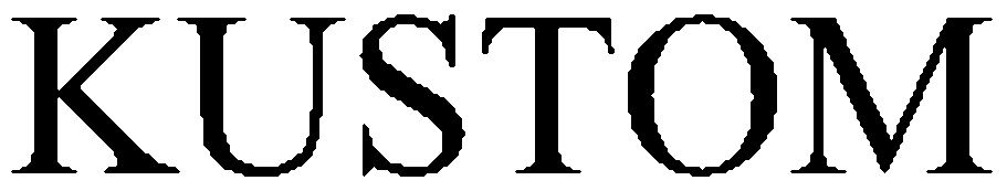 Trademark Logo KUSTOM
