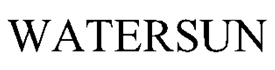 Trademark Logo WATERSUN