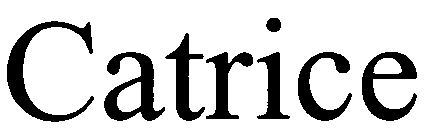 Trademark Logo CATRICE