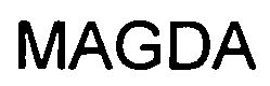 Trademark Logo MAGDA