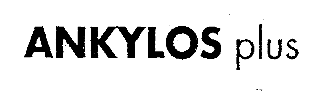 Trademark Logo ANKYLOS PLUS