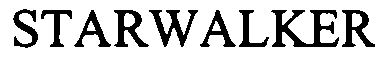 Trademark Logo STARWALKER