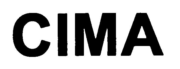 Trademark Logo CIMA