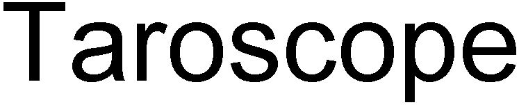 Trademark Logo TAROSCOPE