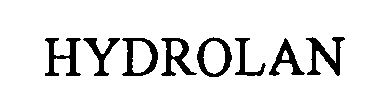 Trademark Logo HYDROLAN