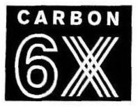 Trademark Logo CARBON 6X