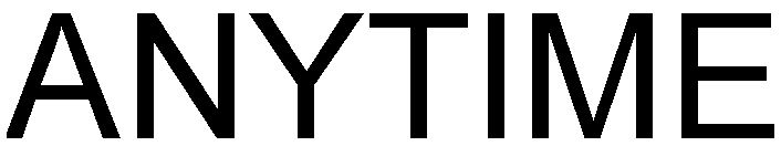 Trademark Logo ANYTIME