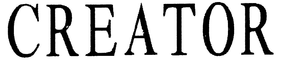 Trademark Logo CREATOR
