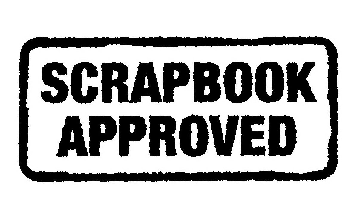 Trademark Logo SCRAPBOOK APPROVED