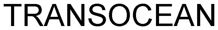 Trademark Logo TRANSOCEAN