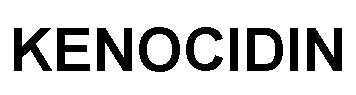Trademark Logo KENOCIDIN