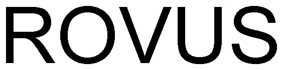 Trademark Logo ROVUS