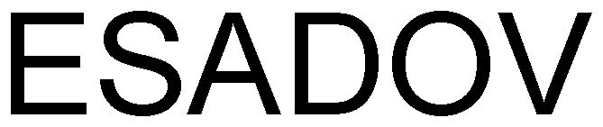 Trademark Logo ESADOV