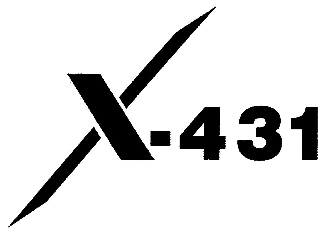 Trademark Logo X-431