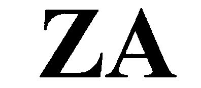 Trademark Logo ZA