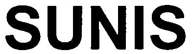 Trademark Logo SUNIS