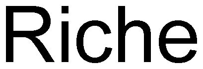 Trademark Logo RICHE