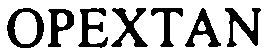 Trademark Logo OPEXTAN