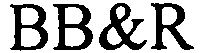 Trademark Logo BB&amp;R