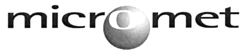 Trademark Logo MICROMET
