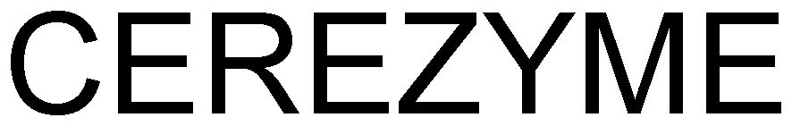 Trademark Logo CEREZYME