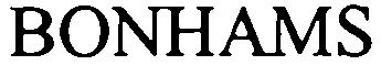 Trademark Logo BONHAMS
