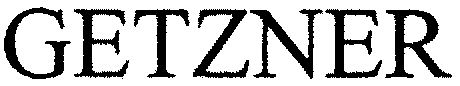 Trademark Logo GETZNER